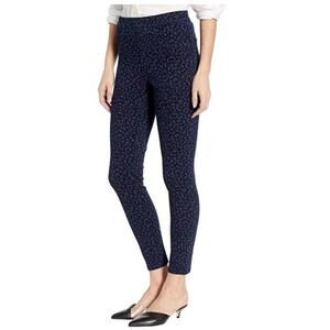 SPANX JEAN-ISH LEGGING, DENIM LEOPARD PRINT